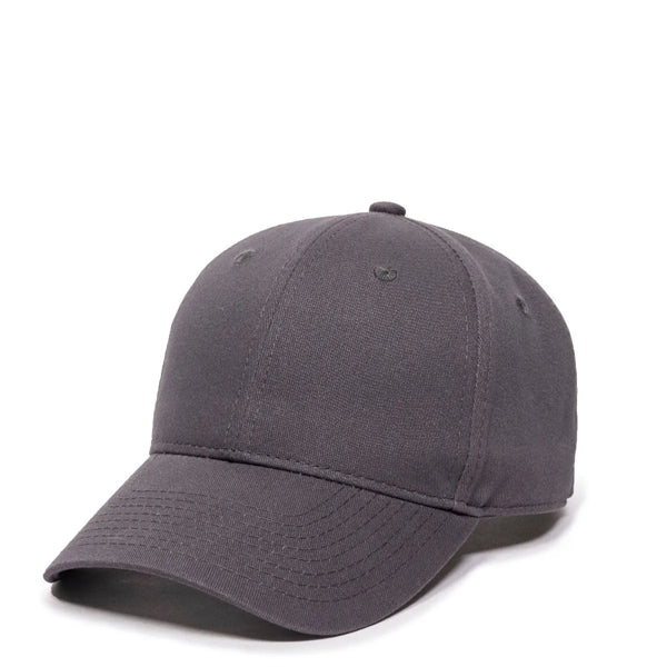 Outdoor Cap Structured Brushed Cotton Twill Hat with Patch