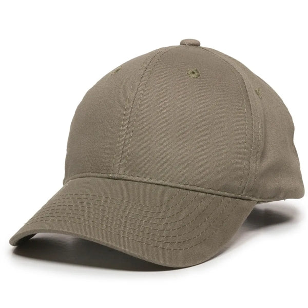 Outdoor Cap Structured Brushed Cotton Twill Hat with Patch