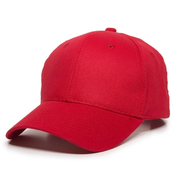 Outdoor Cap Structured Brushed Cotton Twill Hat with Patch
