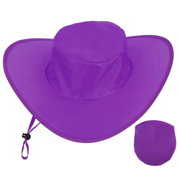 Foldable Cowboy Hat
