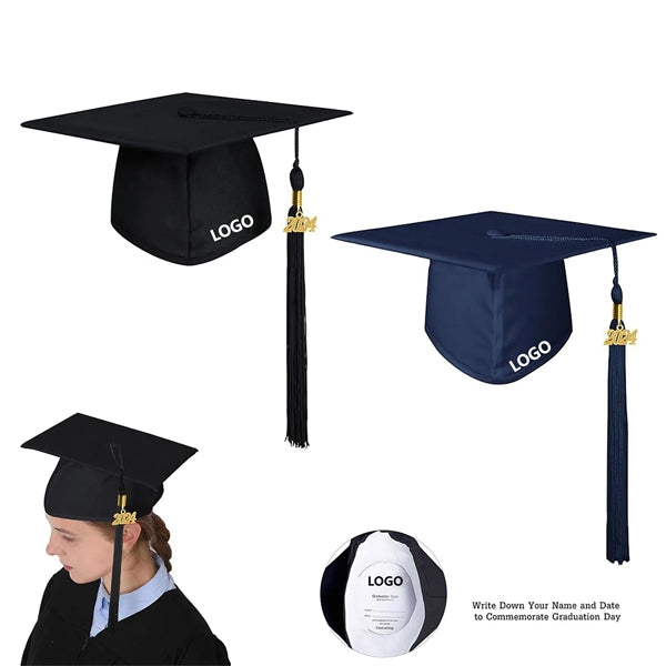 Unisex Adult Graduation Cap With Tassel
