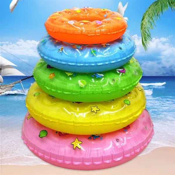 Thickened Inflatable Eco-PVC Pool floats/swim rings for kids