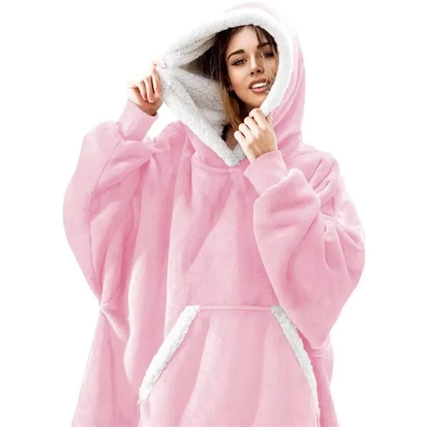 Oversized Wearable Blanket Hoodie