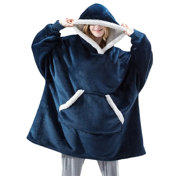 Oversized Wearable Blanket Hoodie