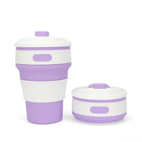 12oz Silicone Folding Bottle