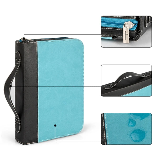 Bible Protective Cover Carrying Book Case Bag with Handle