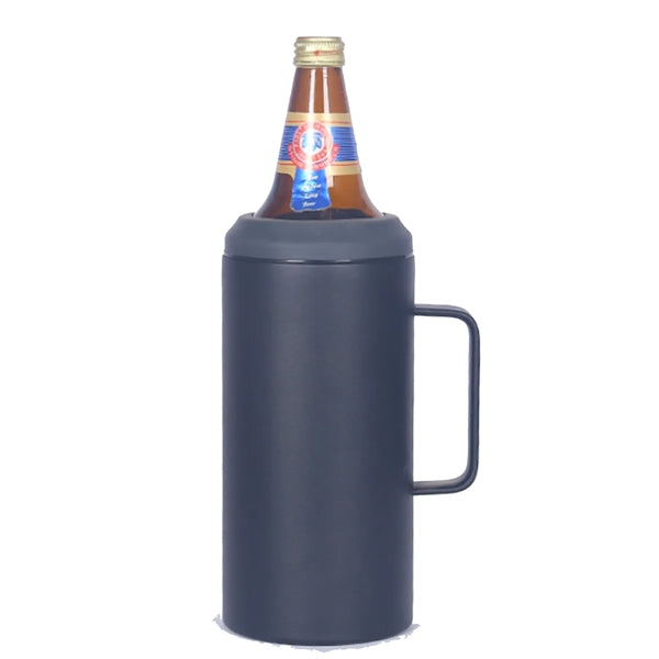 Stainless Steel Insulated Can Cooler With Handle