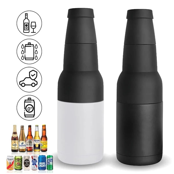 3 In 1 Can Cooler With Bottle Opener