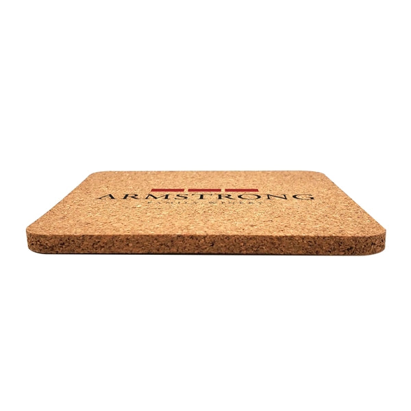 Cork Wood Coaster set of 2