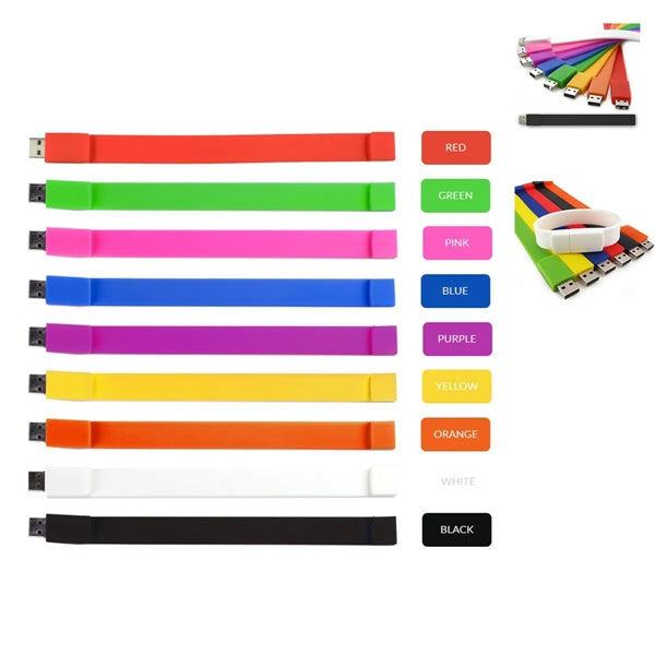 16 GB Wristband USB Flash Drive
