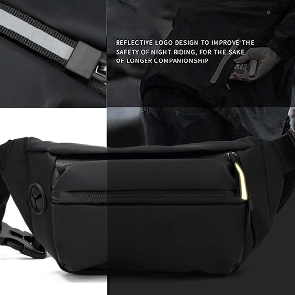 Waterproof Shoulder Backpack Crossbody Bag Sports Fanny Pack