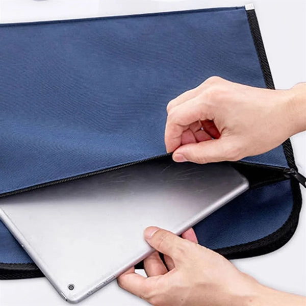 Portable Waterproof Home Office Business Zipper With Handle