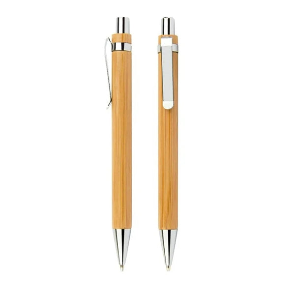 Bamboo Retractable Ballpoint Pen
