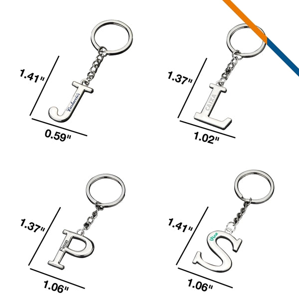Sonia Letter Keychain