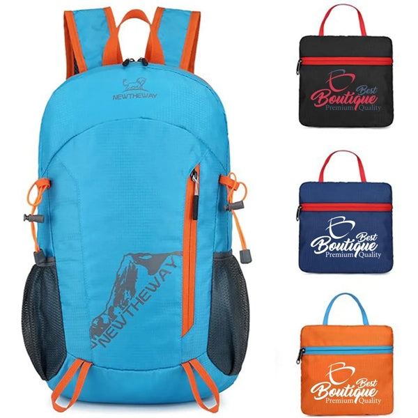 Foldable Waterproof Lightweight Hiking Travel Backpack