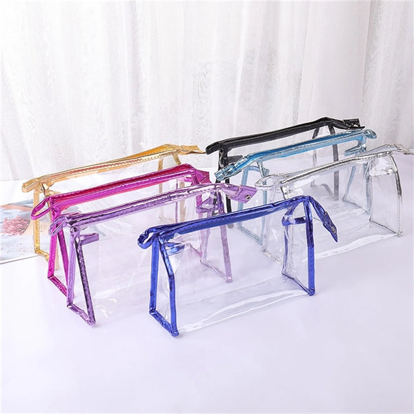 Transparent Clear Waterproof Cosmetic Toiletry Bags