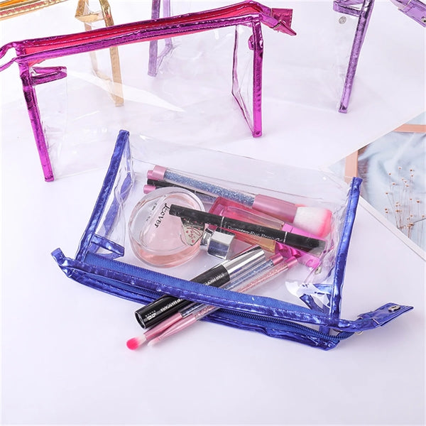 Transparent Clear Waterproof Cosmetic Toiletry Bags
