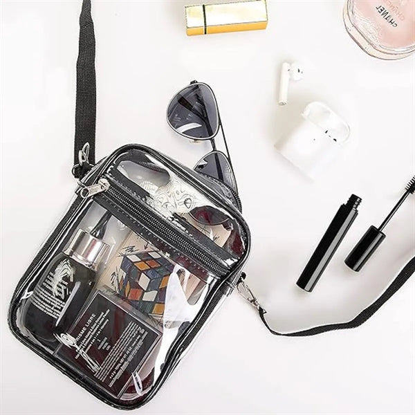 Stadium Concerts Clear Plastic Purses Shoulder Crossbody Bag