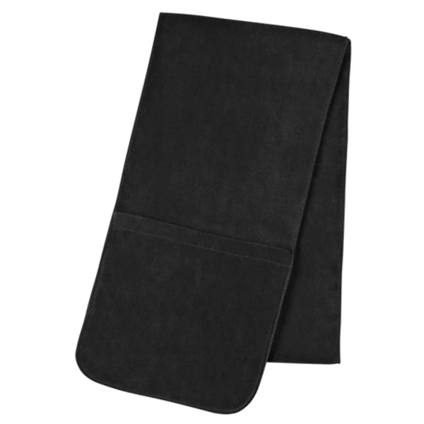 Embroidered Custom Fleece Scarves Shawls With Pockets
