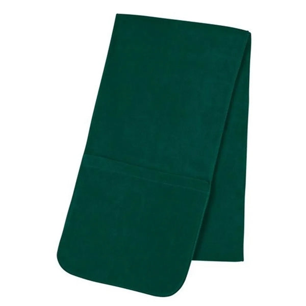 Embroidered Custom Fleece Scarves Shawls With Pockets