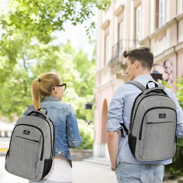 Travel Laptop Backpack with USB Charging Port