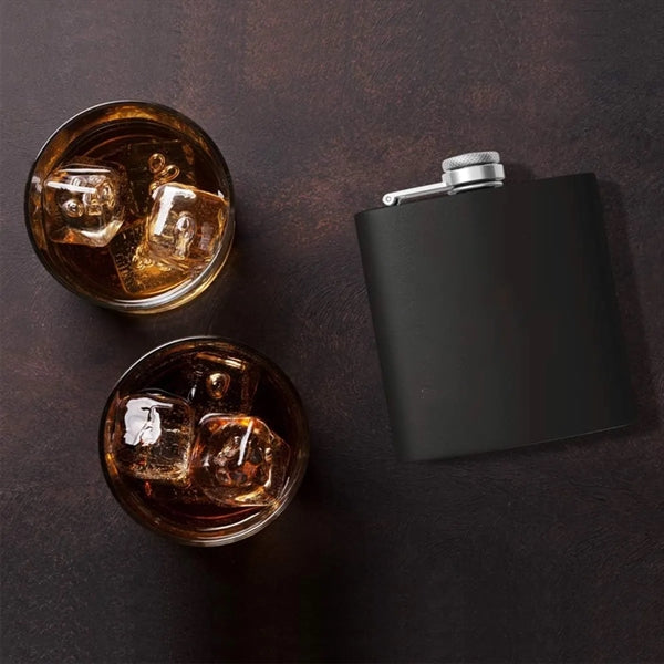 8oz Stainless Steel Engraved Personalized Flask