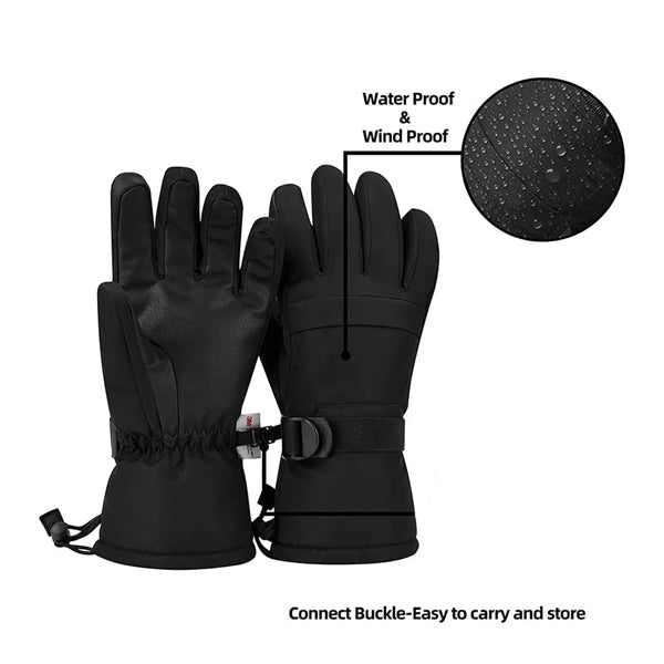 3M Insulation Warmest Breathable Snow Gloves for Outdoor
