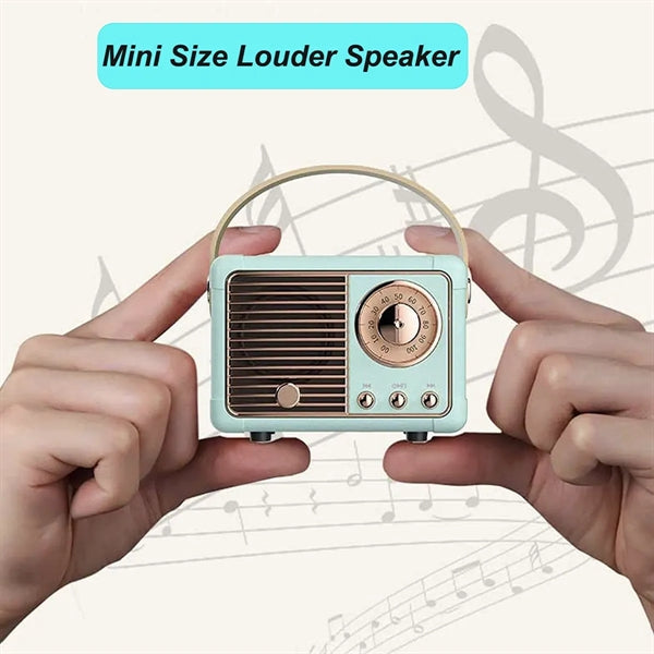 Multifunctional Retro Bluetooth Speaker