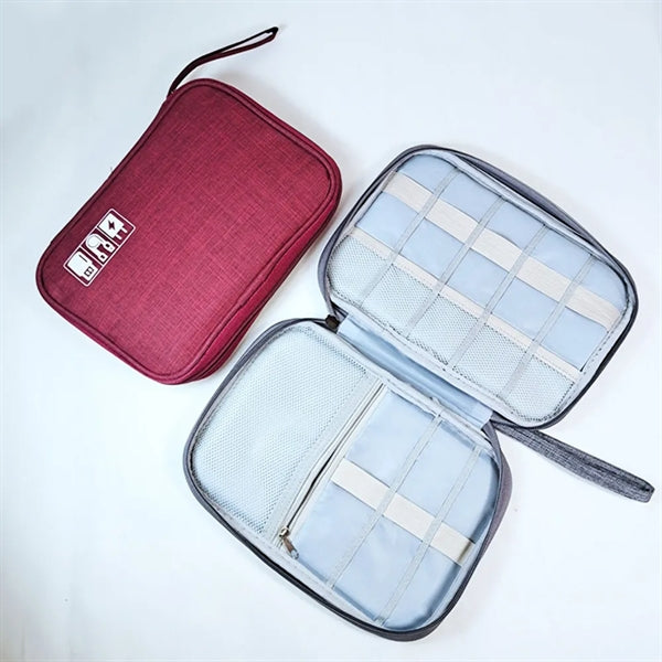 Multifunctional Electronics Accessories Storage Bag
