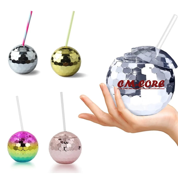 Disco Ball Drink Cups