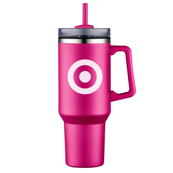 Aqueduct-IV 40 Oz Tumbler Mugs with Straw