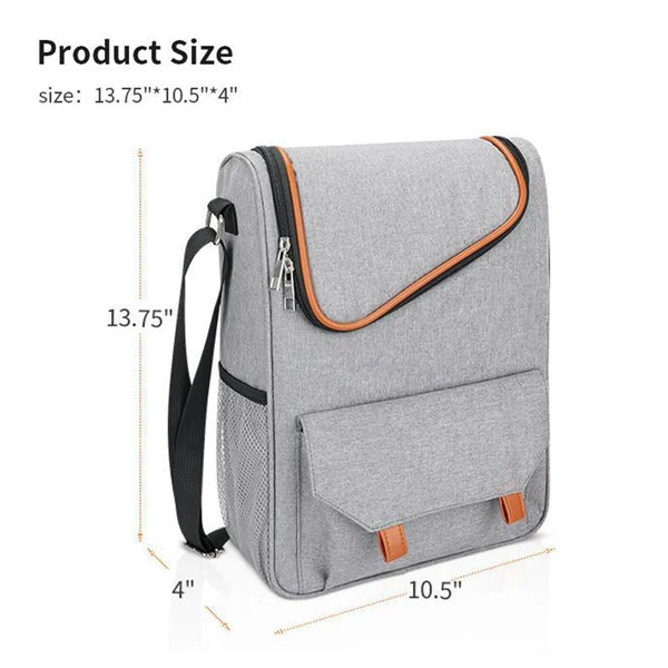 Portable Three Bottles Red Wine Cooler Insulated Bag