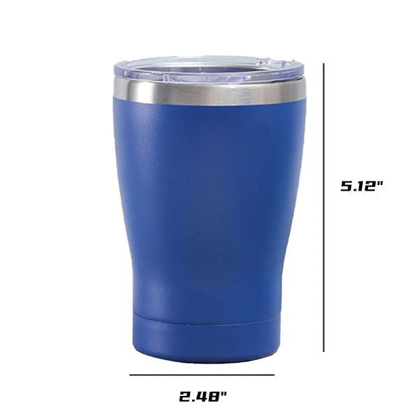 12oz Stainless Steel Cup with Lid Insulated Double Wall Mug