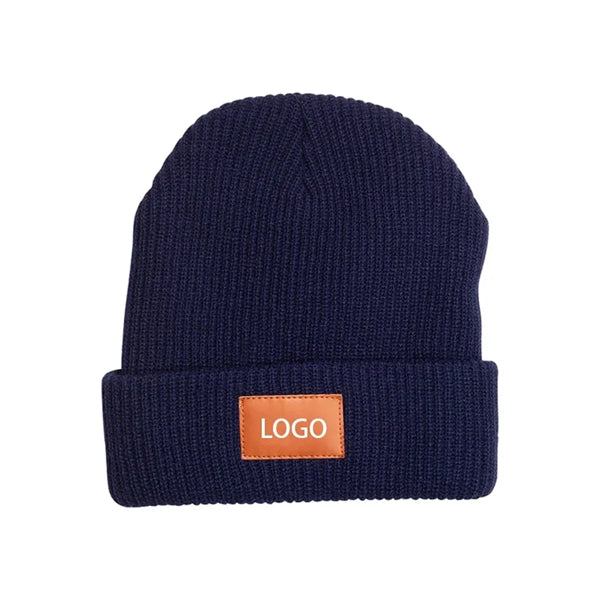 Cuffed Rib Knit Beanie