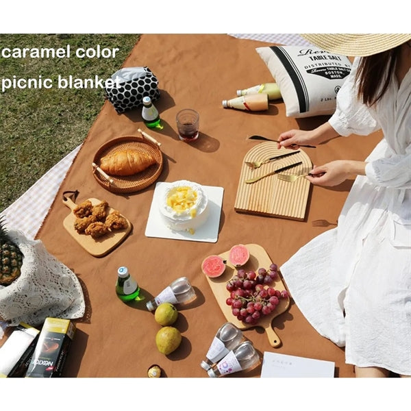 Large Foldable Durable Camping Picnic Blankets Beach Mat