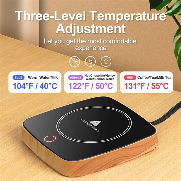 Smart Portable Coffee Mug Warmer For Office Desks Travel