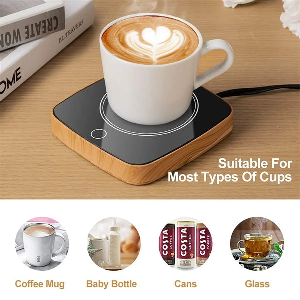 Smart Portable Coffee Mug Warmer For Office Desks Travel