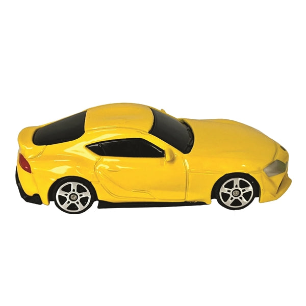 3" 1:64 Scale 2020 Toyota Supra Yellow
