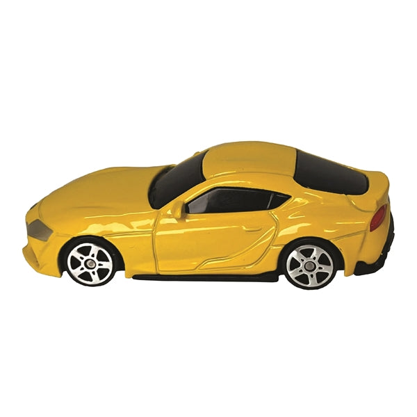 3" 1:64 Scale 2020 Toyota Supra Yellow