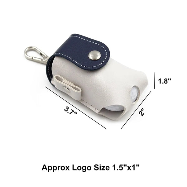 Golf Ball Waist Holder Bag Case