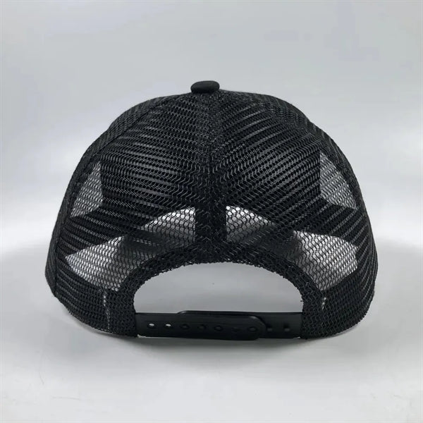 6 Panel Cotton Trucker Caps With Rope