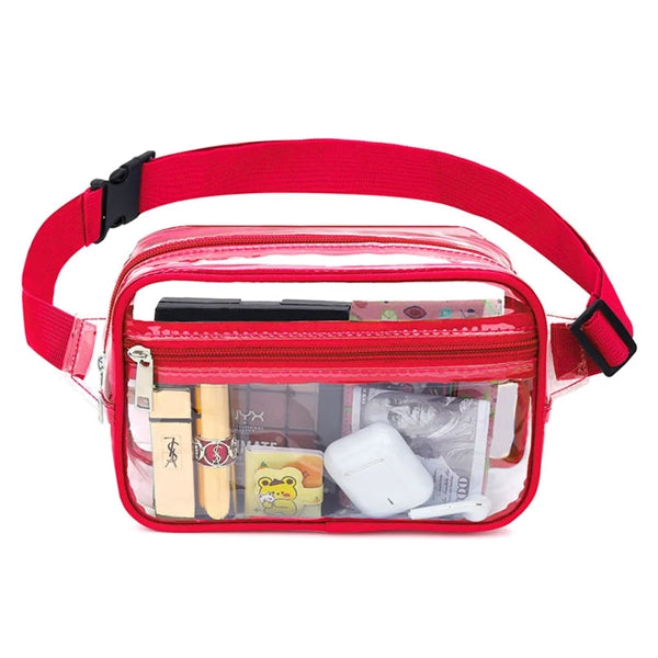 Stadium Approved Clear Fanny Pack Waterproof Belt Bag