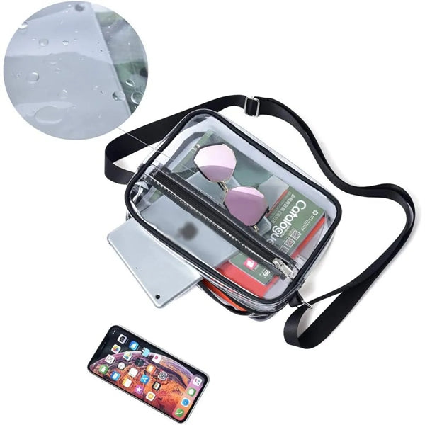 Stadium Approved Clear Crossbody Shoulder Bag