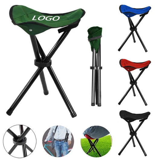 Folding Tripod Stool Chair