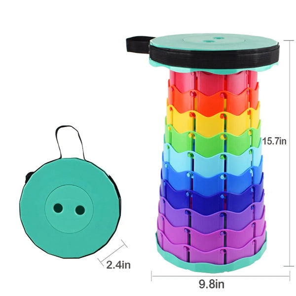 Outdoor Portable Simple Telescopic Folding Stool