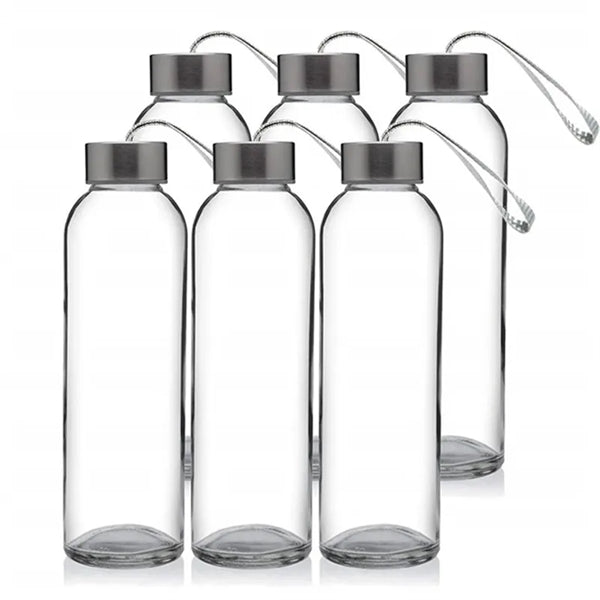 18oz Glass Tumblers with Silicone Protective Sleeve