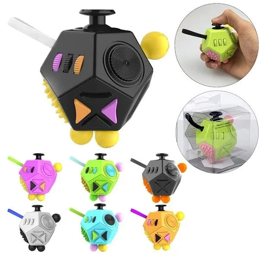 Fidget dodecahedron 12 Side Stress Reliever