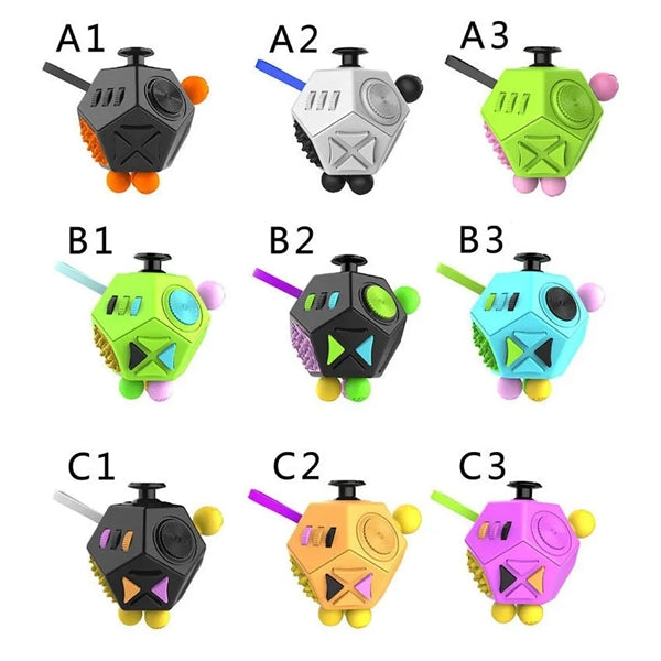 Fidget dodecahedron 12 Side Stress Reliever