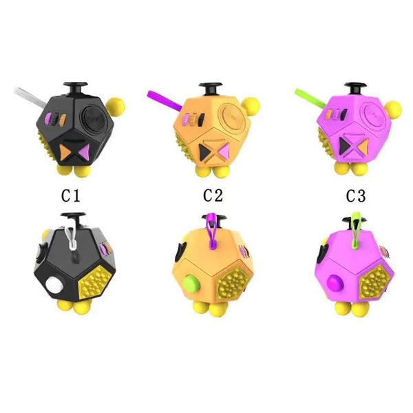 Fidget dodecahedron 12 Side Stress Reliever