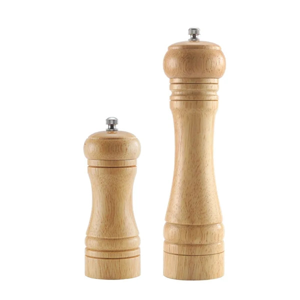 5" Salt/ Pepper Oak Wood Mill Grinder